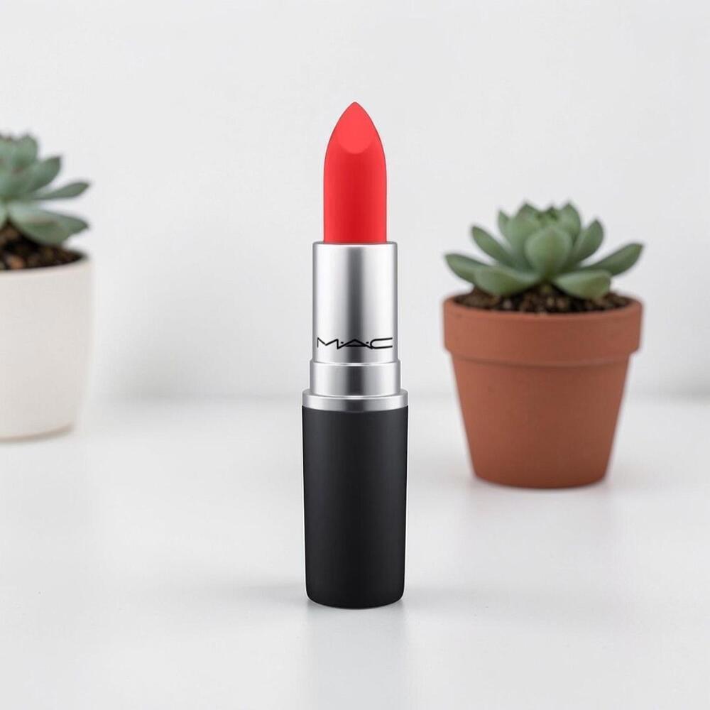 MAC Powder Kiss Lipstick "Werk Werk Werk" 922 - NIB